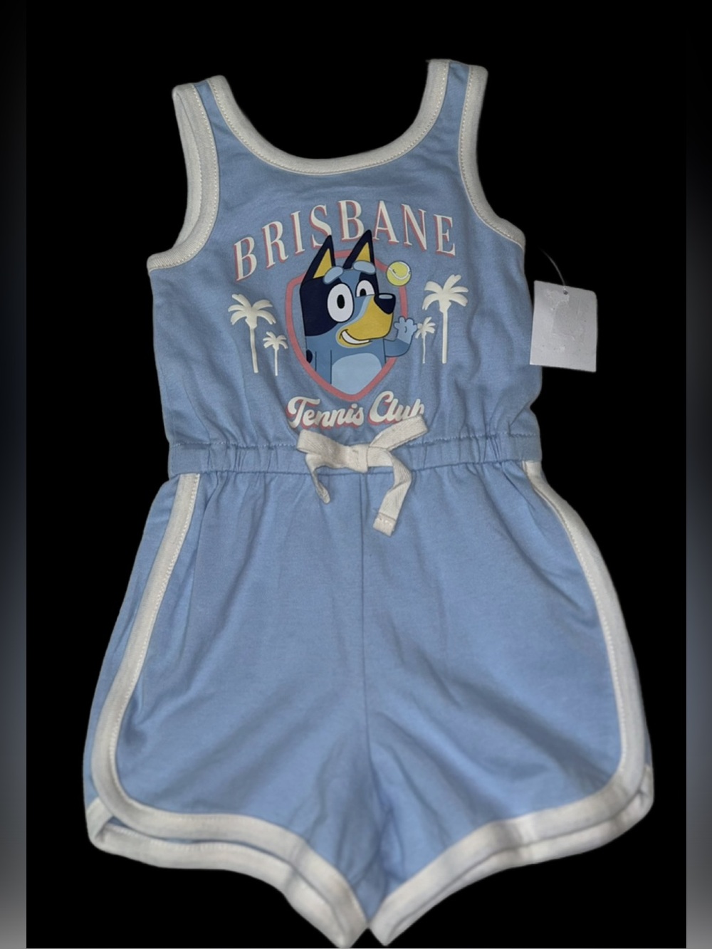 Bluey & Brisbane Tennis Club little girls jumper. 12M. NWT